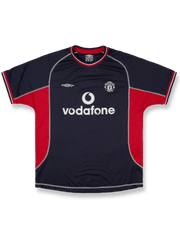 2000-01シーズン マンチェスター・ユナイテッド ベッカム サードレトロユニフォーム正面図