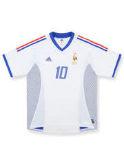 2002-04年フランスアウェイユニフォーム正面画像
