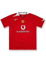 2004-06年マンチェスター・ユナイテッドホームユニフォーム正面