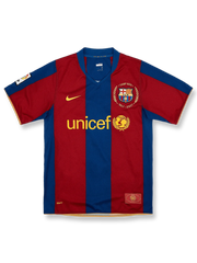 詳細画像: バルセロナのエンブレム刺繍の詳細図