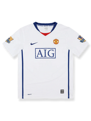 2008-10年 マンチェスター・ユナイテッド C・ロナウド アウェイレトロユニフォーム正面図