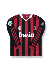 製品画像:09/10シーズンACミラン32番ベッカムレトロユニフォーム正面図