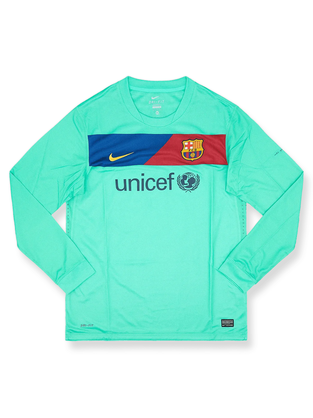 詳細画像: バルセロナのエンブレム刺繍の詳細図