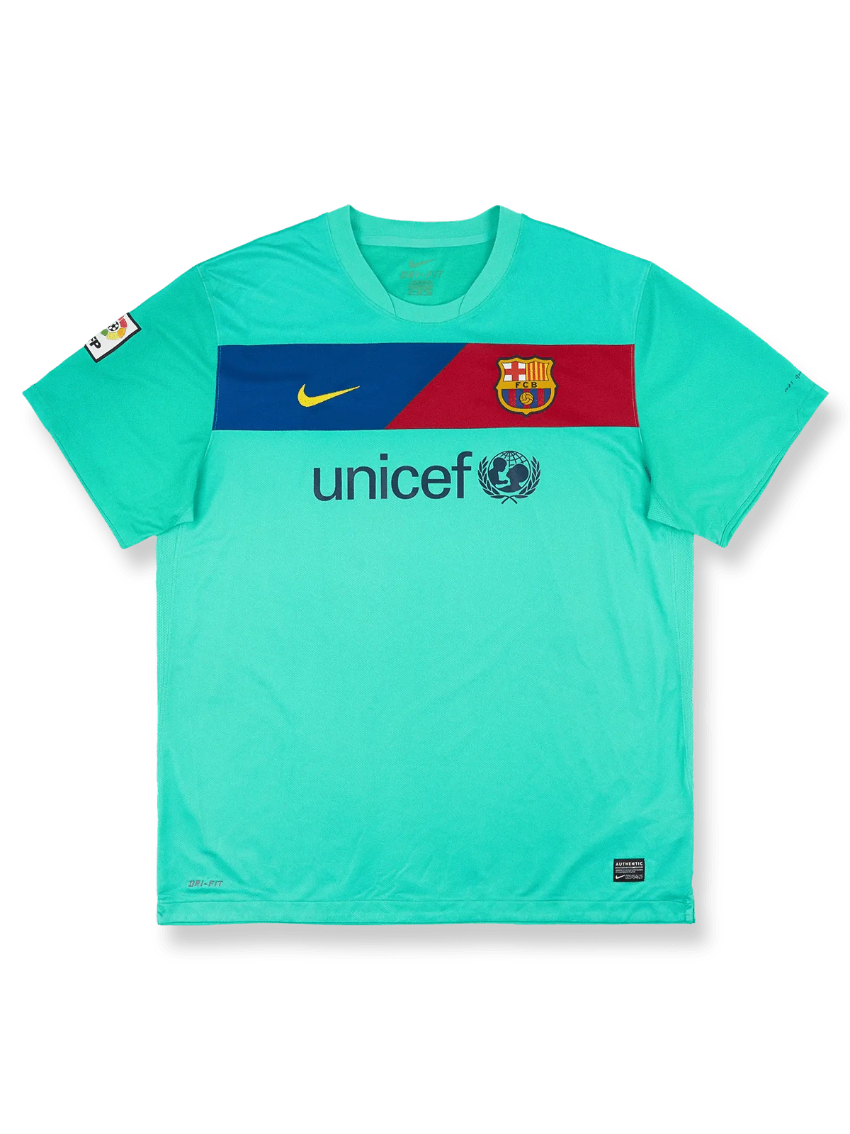 詳細画像: バルセロナのエンブレム刺繍の詳細図