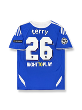 2011-12シーズンUEFAチャンピオンズリーグ決勝チェルシーホームユニフォーム ジョン・テリー 背番号26 ブルー 白アクセント クラブエンブレム刺繍