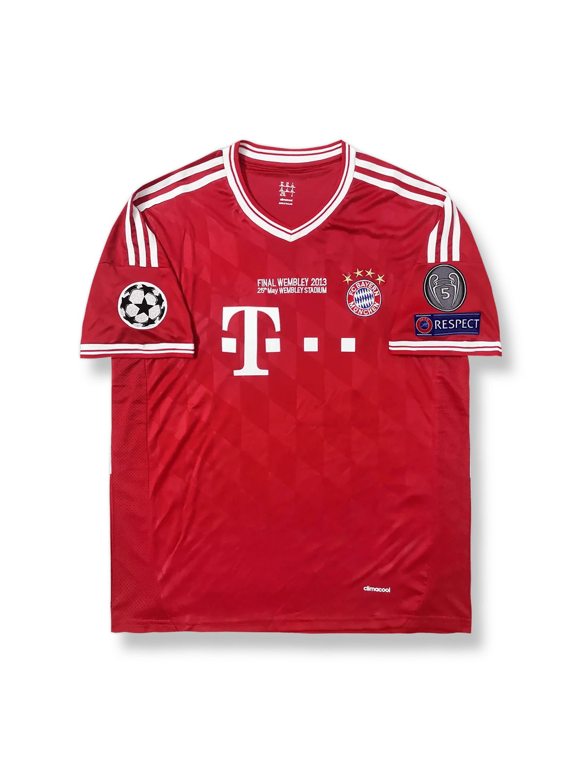 製品画像:13/14シーズン バイエルン・ミュンヘン ホームレトロユニフォームの正面図