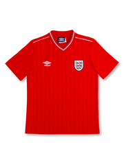 1986年イングランド代表アウェイユニフォーム 前面デザイン