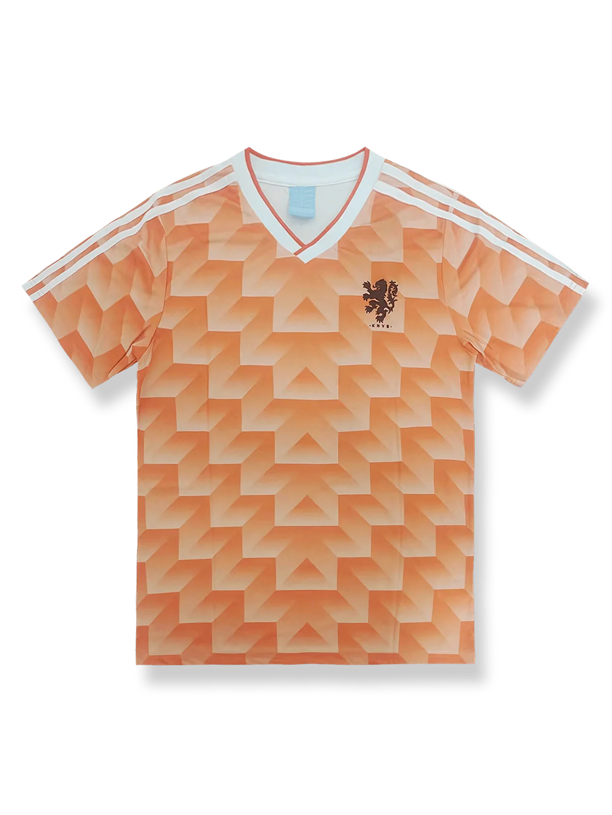 製品画像:1988年欧州選手権オランダ代表ホームユニフォーム ファン・バステン 12番 正面図