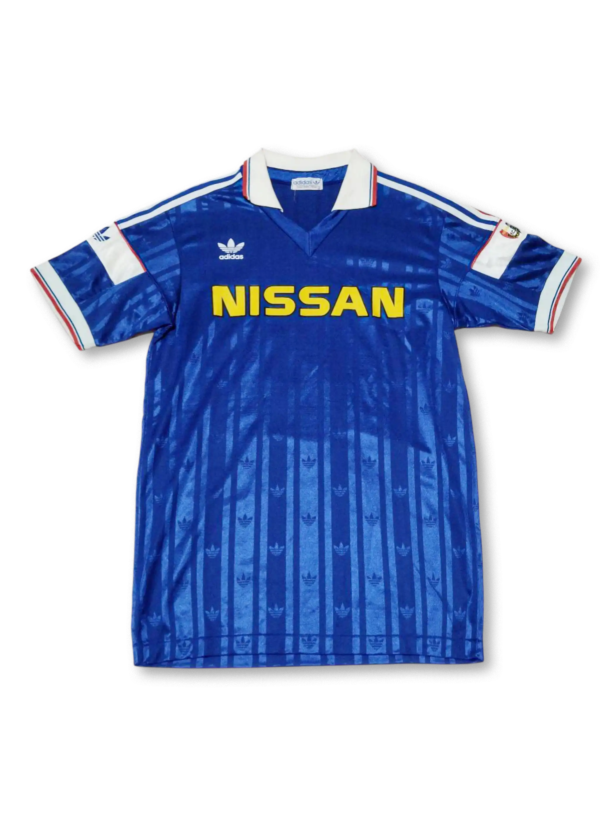 1989-92年日産自動車ホームユニフォーム 田中真二 3番 選手支給品 ビンテージサッカージャージ