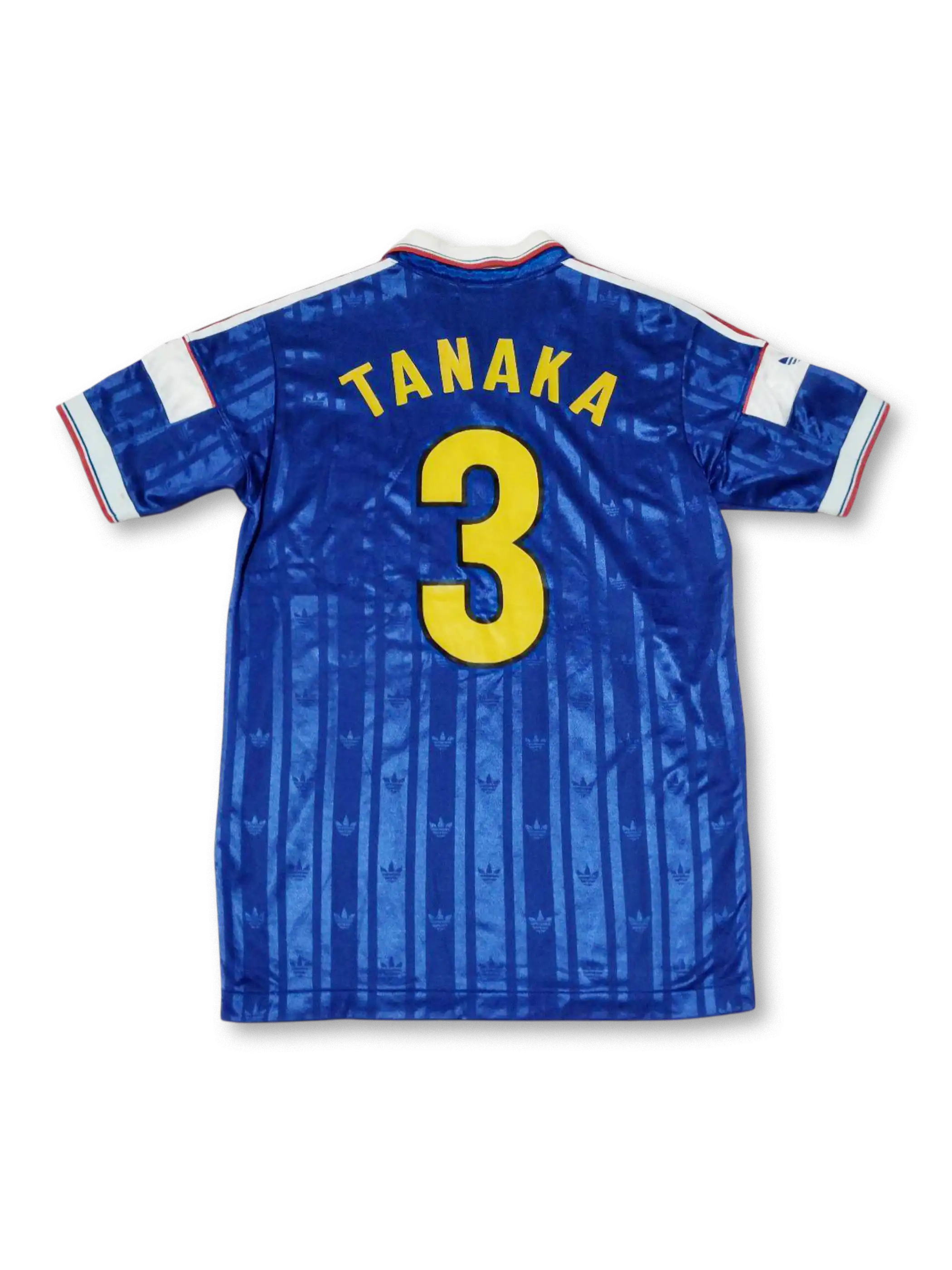 1989-92年日産自動車ホームユニフォーム 田中真二 3番 選手支給品 ビンテージサッカージャージ
