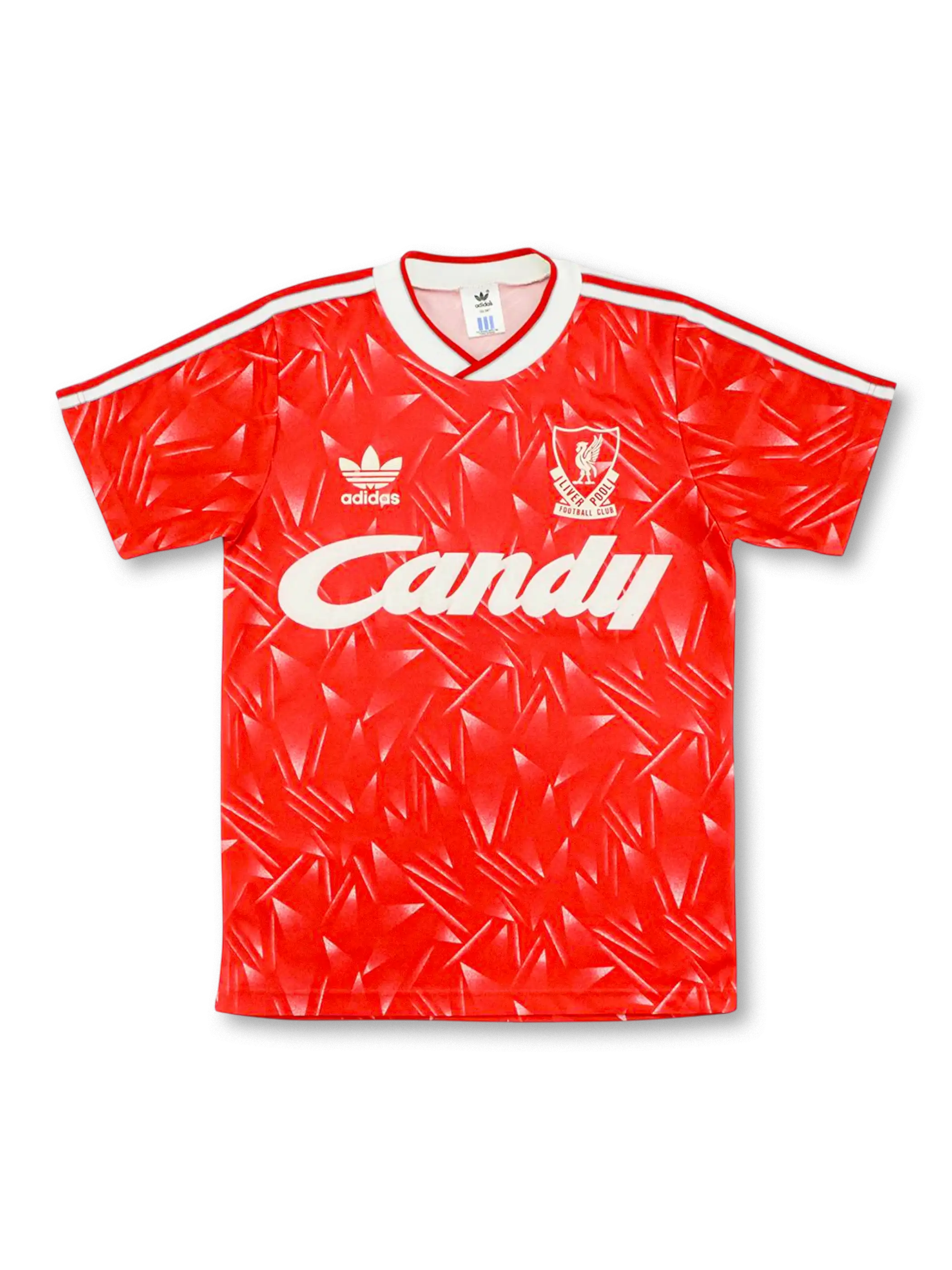 1989-91年リヴァプール ホームユニフォーム Candyスポンサー 前面