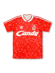 1989-91年リヴァプール ホームユニフォーム Candyスポンサー 前面