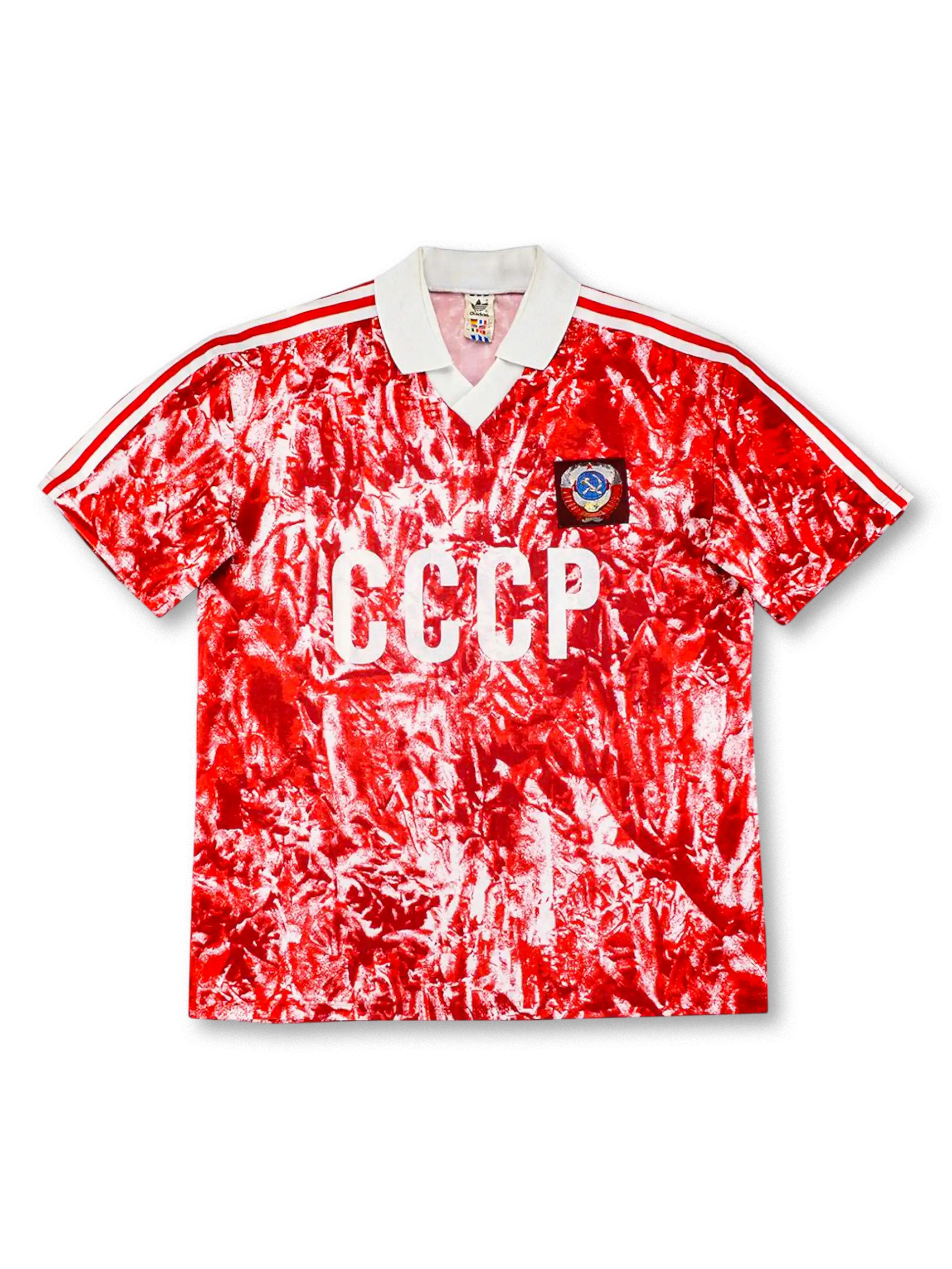 ソビエト連邦 CCCP 1998 ホーム ユニフォーム #10 長袖 1989-91年 ソビエト連邦代表 ホームユニフォー-KICKO – KICKO JAPAN