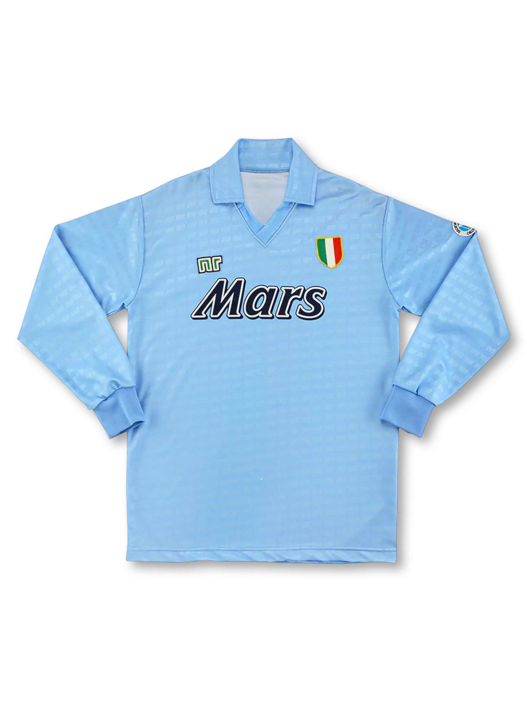 1990-91年 ナポリ ホームユニフォーム Marsスポンサー 前面
