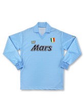 1990-91年 ナポリ ホームユニフォーム Marsスポンサー 前面