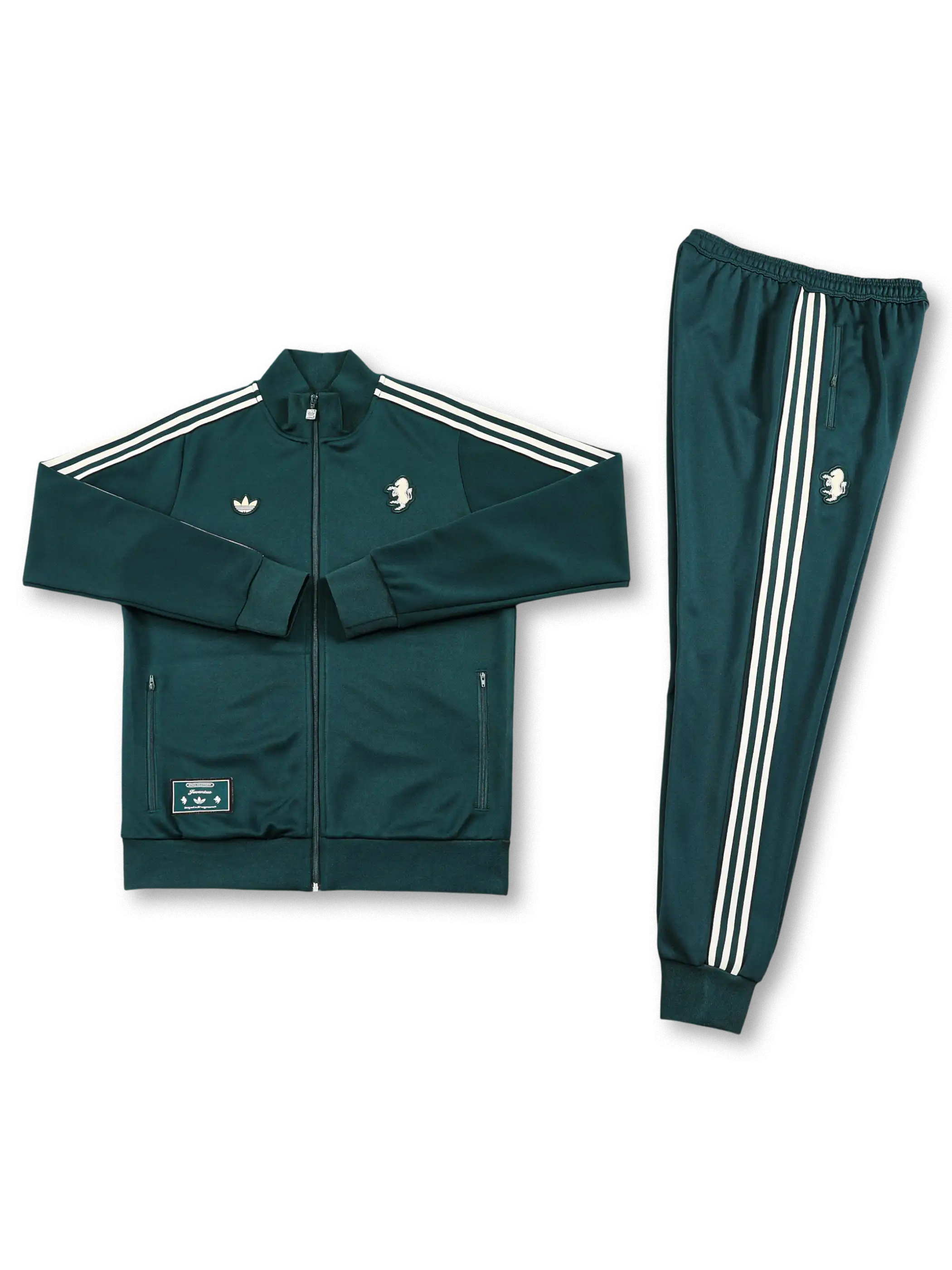 90年代アーセナル トレーニングトラックスーツ グリーン 正面