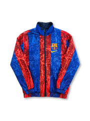 1990年代 バルセロナ リバーシブルウインドブレーカー 総柄側 正面