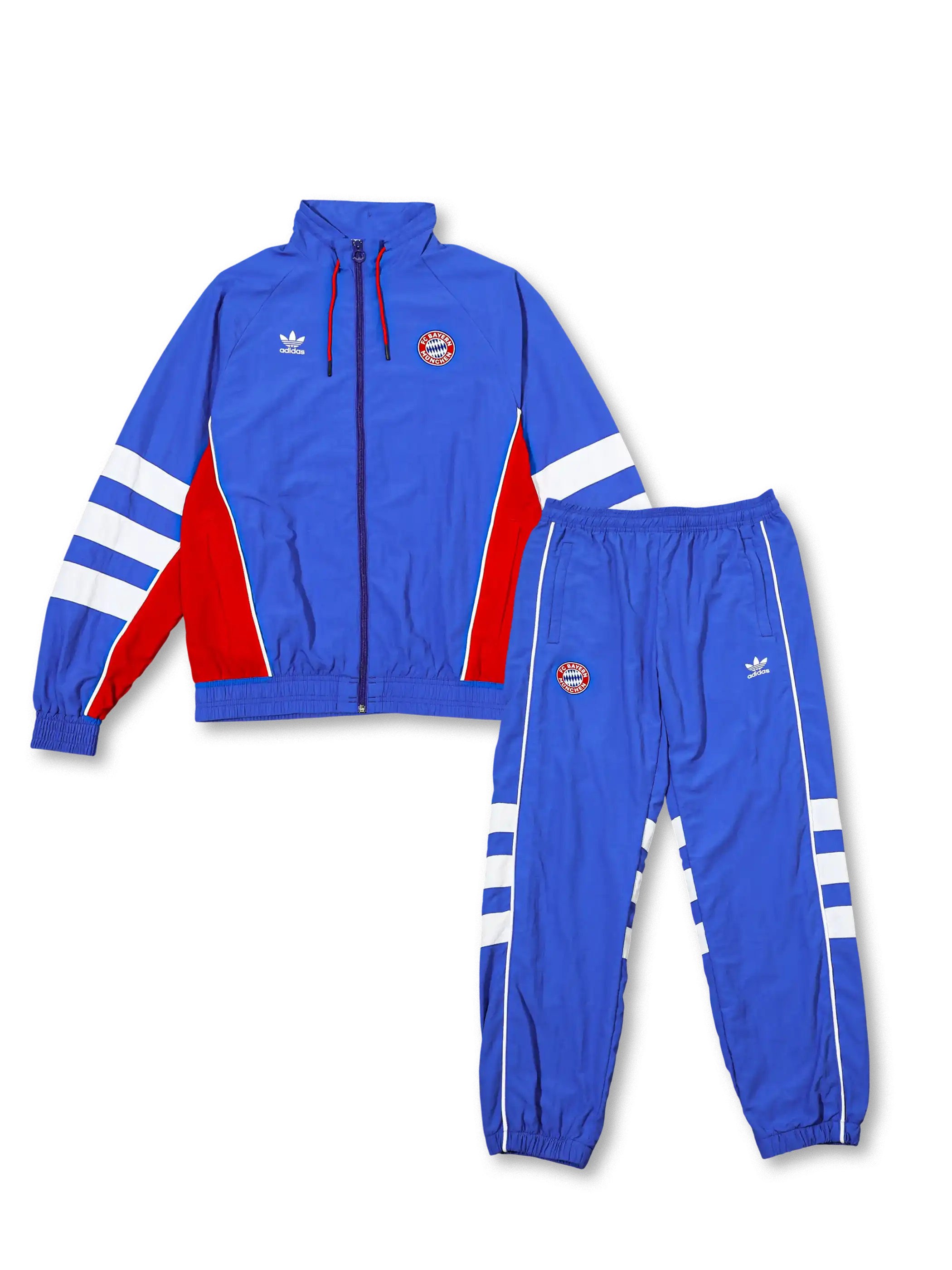 1990年代風バイエルン・ミュンヘン トレフォイル復刻トラックスーツ 正面