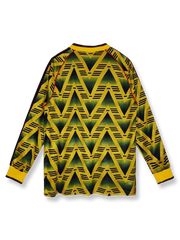 製品画像: 1991/93シーズンアーセナルアウェイ長袖ユニフォームの全体展示