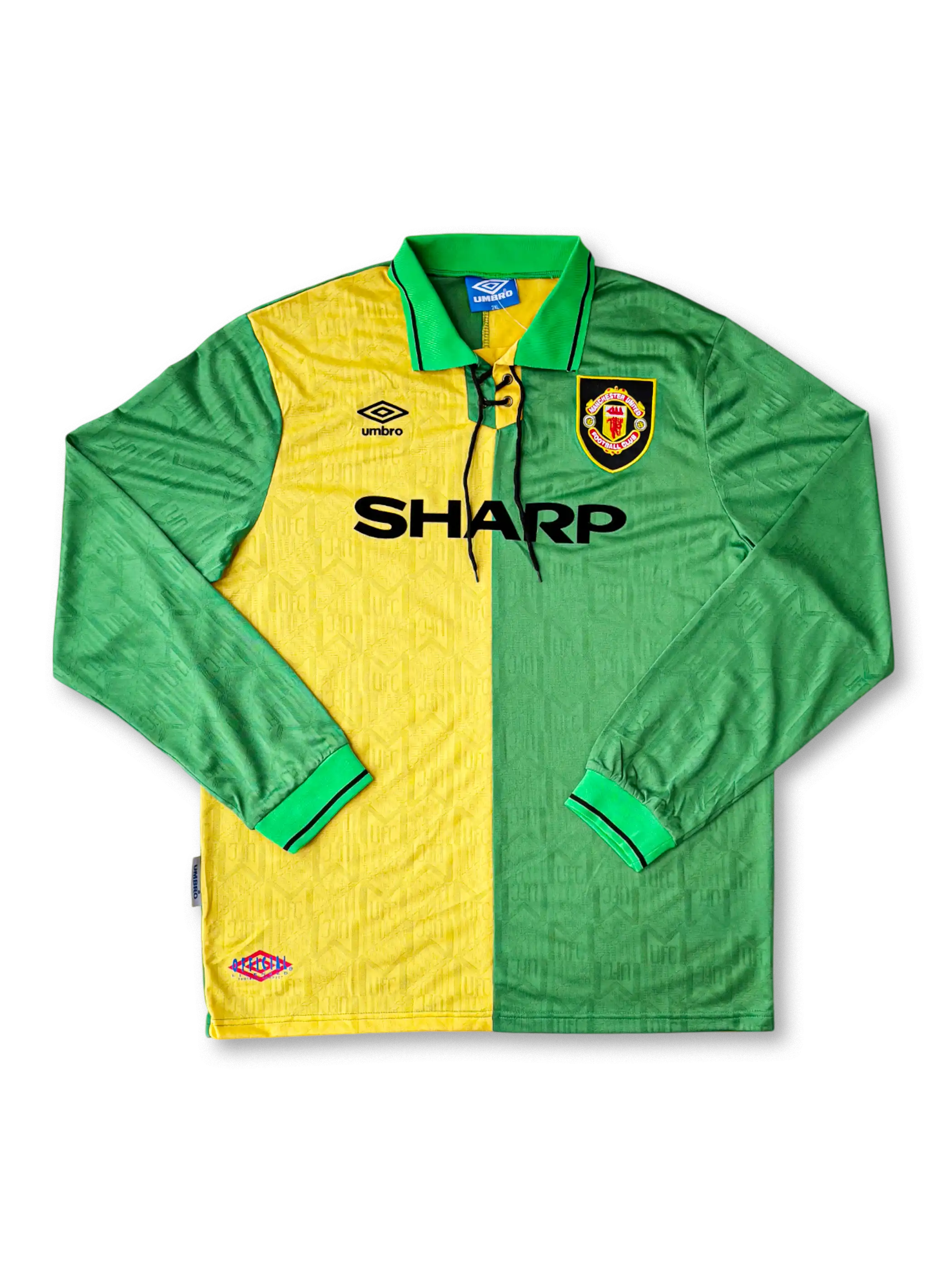 1992-94マンチェスター・ユナイテッド アウェイ ユニフォーム 正面