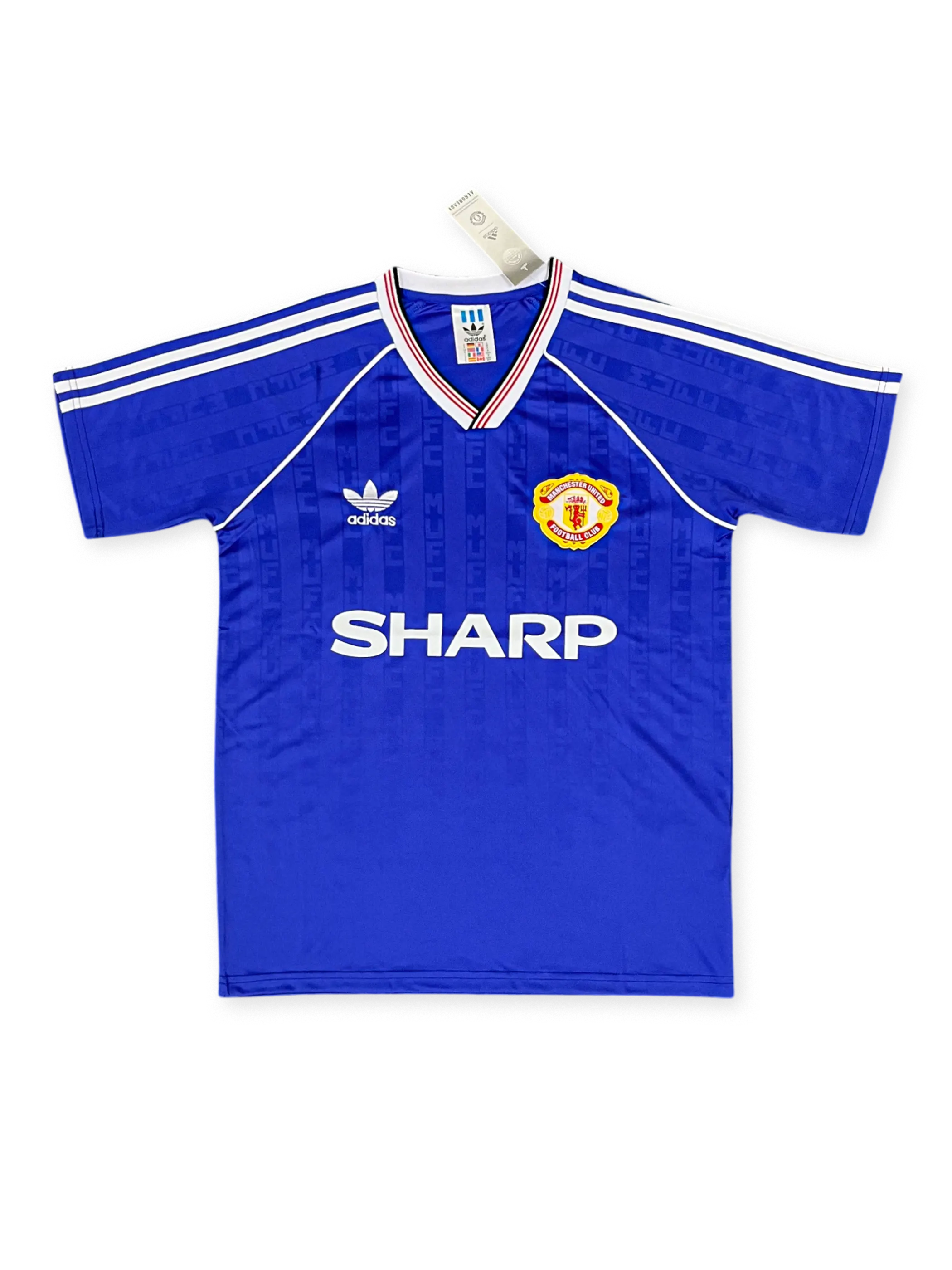 1992-94シーズン マンチェスター・ユナイテッド復刻アウェイユニフォーム、プレミアリーグ公式試合用デザイン