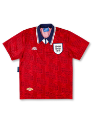 1993-95年イングランド代表アウェイシャツ