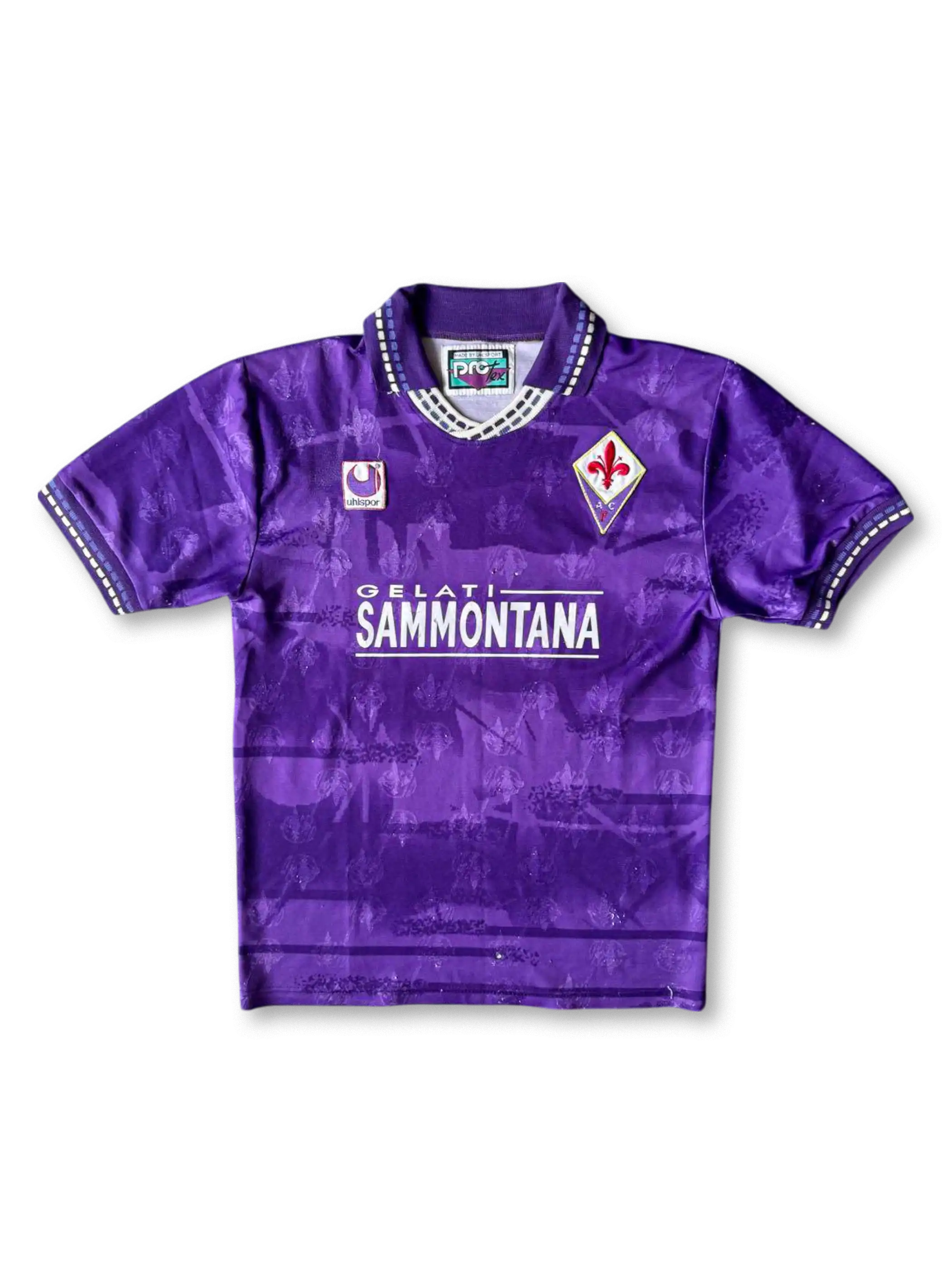 1994-95 Fiorentina home jersey, vintage football shirt