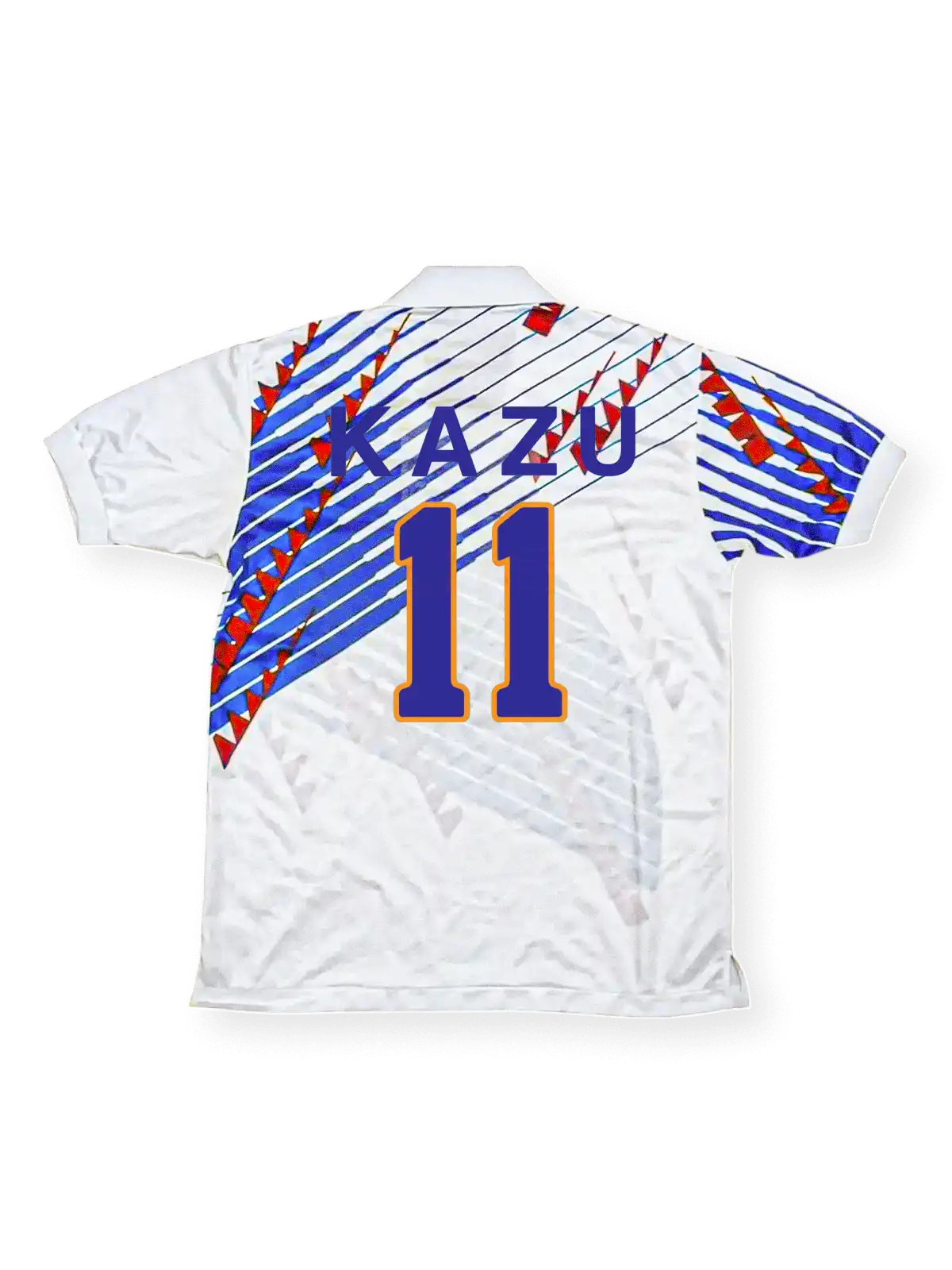 KAZU 日本代表ユニフォーム Amazon | 三浦知良 ユニフォーム 日本代表 カズ サッカー レトロ