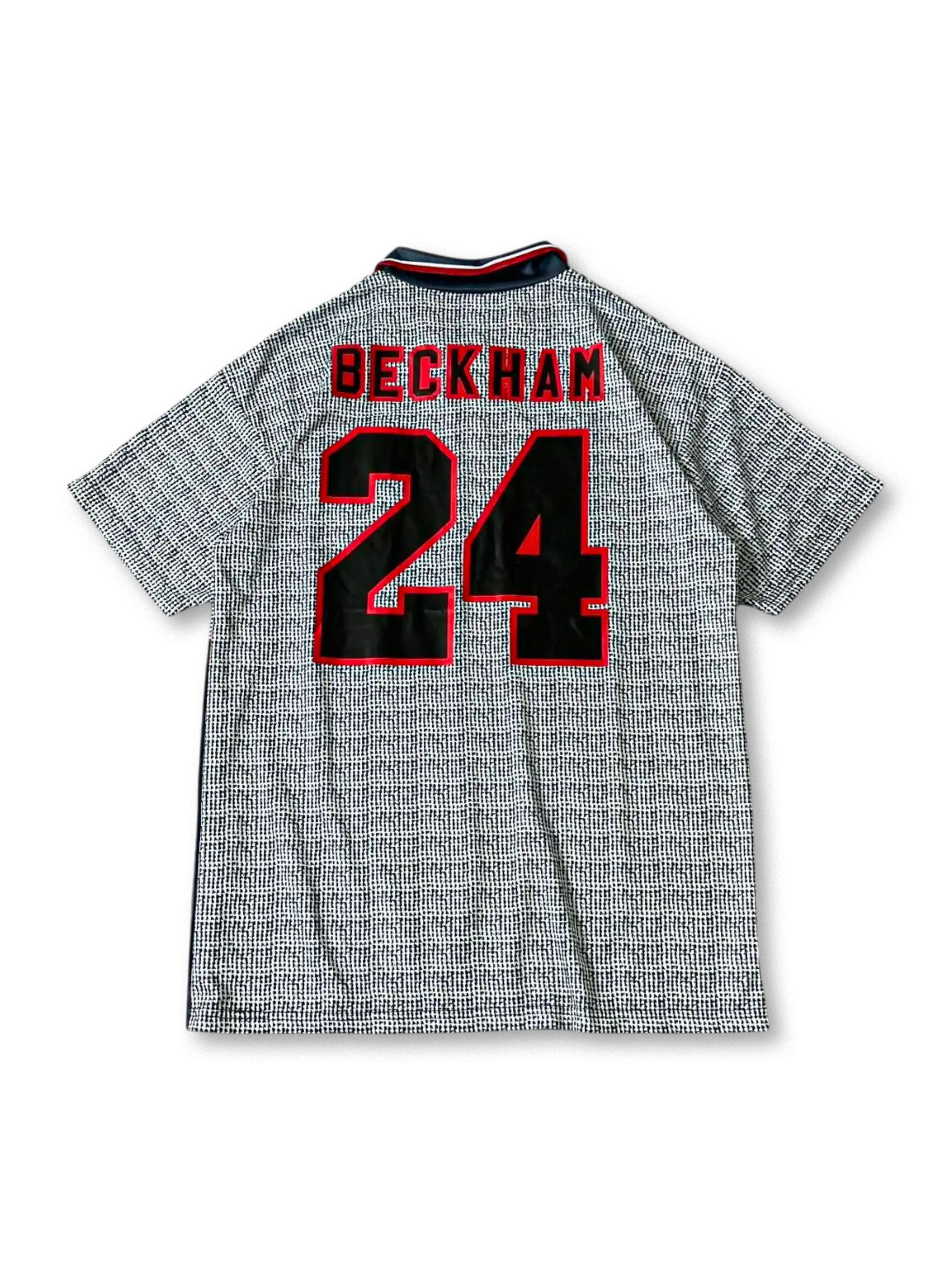 1995-96年マンチェスター・ユナイテッド アウェイ ベッカム24番ユニフォーム、ヴィンテージサッカージャージ