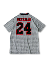 1995-96年マンチェスター・ユナイテッド アウェイ ベッカム24番ユニフォーム、ヴィンテージサッカージャージ