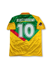 1995年 ジェフ市原 ホームユニフォーム SEGAスポンサーロゴ入り、10番