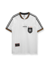 1996 ドイツ代表 ホーム ユニフォーム 正面デザイン ホワイト基調