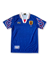 1996年日本代表 ホームユニフォーム 炎デザイン初期型 前面 アシックス製