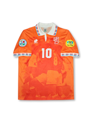 1996 ユーロ オランダ代表 ホーム ユニフォーム #10 デニス・ベルカンプ