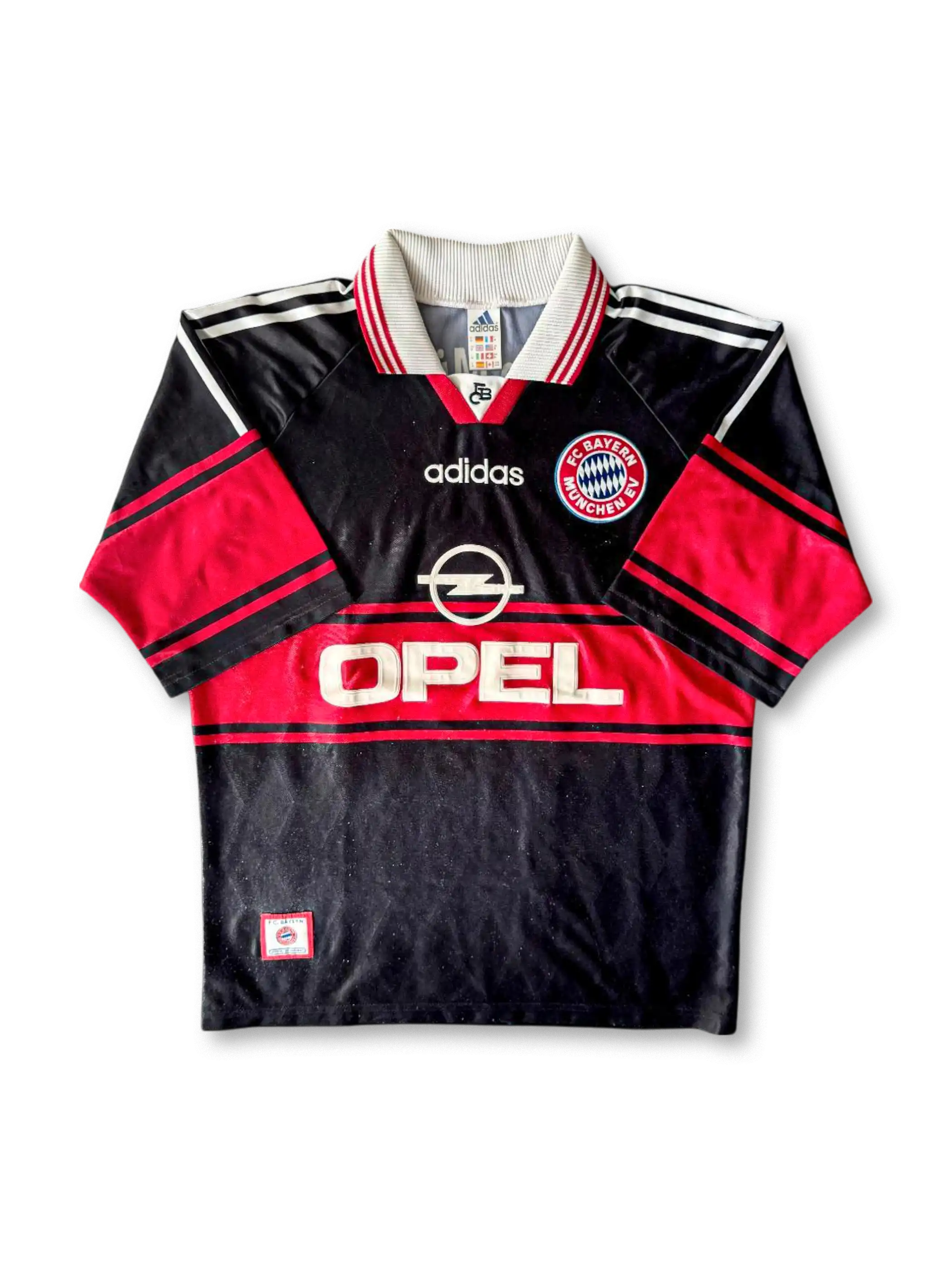 1997-98 Bayern Munich Away jersey, vintage basketball shirt
