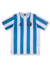 製品画像:1998 年ワールドカップ アルゼンチン代表 10 番マラドーナ ユニフォームの正面図