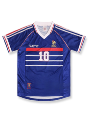 1998年ワールドカップフランス代表10番ジダンユニフォーム正面図