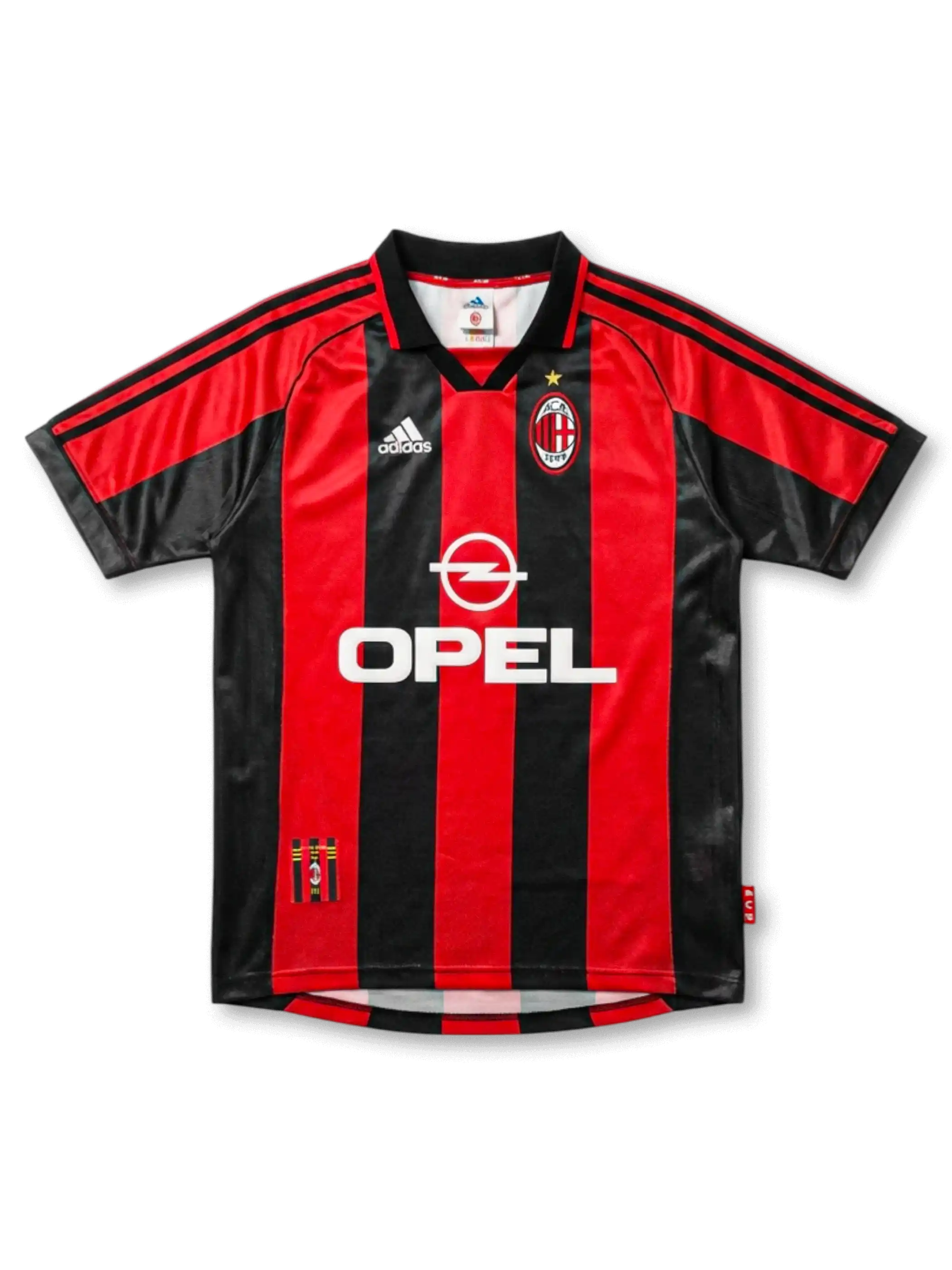 1998-99 ACミラン ホームユニフォーム adidas製 OPELスポンサー セリエ 1998-99 ACミラン ホームユニフォーム adidas製 OPELスポンサー セリエ