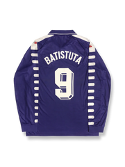 1998–99シーズン フィオレンティーナ ホームユニフォーム バティストゥータ 9番 クラシックヴィオラカラー&Batigol刺繍