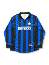 1998-99年 インテルミラノ ホーム長袖ユニフォーム 前面
