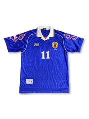 1998年 日本代表 フランスW杯 炎ユニフォーム 三浦知良 #11