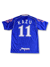 1998年 日本代表 フランスW杯 アウェイ 三浦知良 11番 炎ユニフォーム