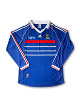 1998年フランス代表ホーム長袖ユニフォーム 正面デザイン