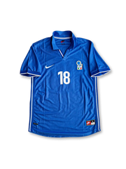 1998年 イタリア代表 ホームユニフォーム 背番号18 バッジョ/マルディーニ 正面デザイン