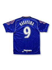 1998年 日本代表 ホーム 中山雅史 9番 フランスW杯