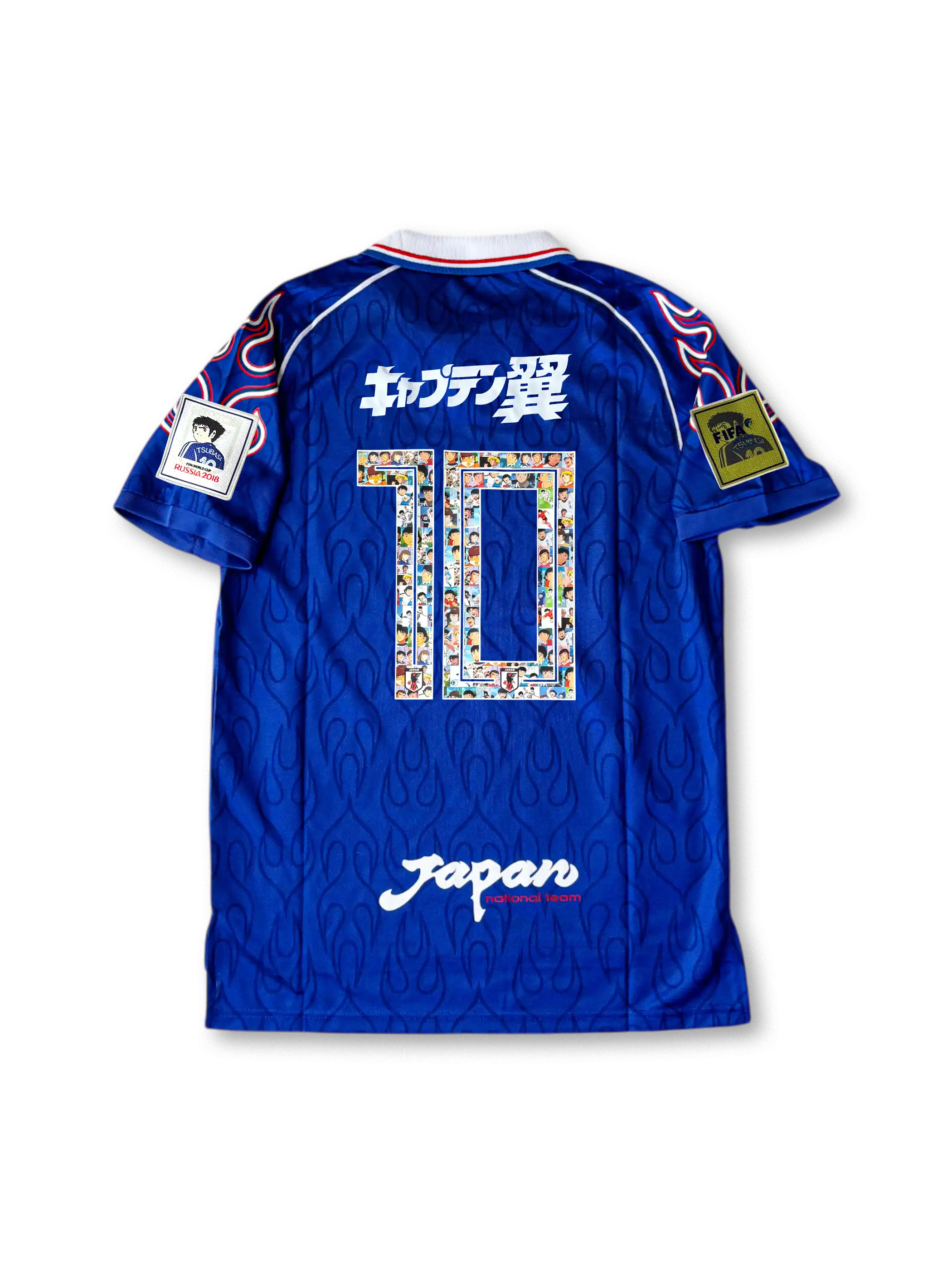1998年日本代表ホームユニフォーム 大空翼10番 サッカー小将仕様