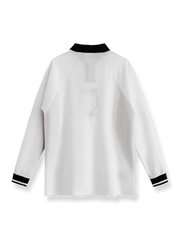 1998年イングランド ホーム 長袖ユニフォームの反面図