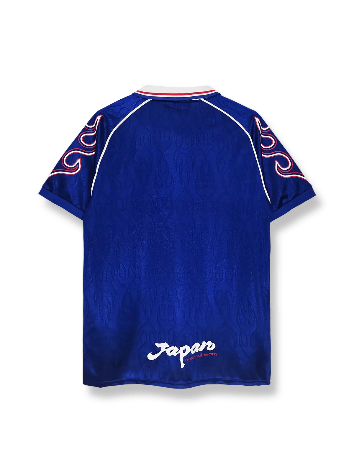 1998年シーズン 日本代表 ホーム ユニフォームの反面図