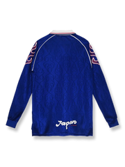 1998年シーズン 日本代表長袖ホームユニフォームの反面図