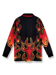 1998年シーズン日本代表ゴールキーパー炎の赤ユニフォーム正面図